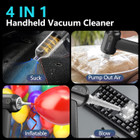 4-in-1 Electric Handheld Mini Compressed Air Duster product image
