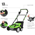 IronMax 15'' Electric Lawn Dethatcher with 50L Collection Bag product image