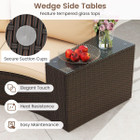 5-Piece Patio Furniture Set with Side Tables  product image