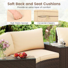 5-Piece Patio Furniture Set with Side Tables  product image