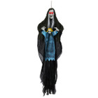 6’11” Sound-Activated Witch Holding Ghost Girl Decoration product image