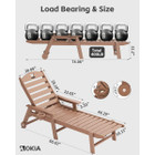 Aokia Patio Chaise Lounge Chairs (Set of 2) product image