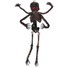 6-foot Animated Hanging Zombie Decoration with Light-up Eyes product image