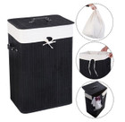 Rectangle Bamboo Laundry Hamper product image