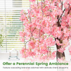 5.5-foot Tall Artificial Cherry Blossom Tree (1- or 2-Pack) product image
