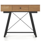 Vanity Desk with Flip Top Mirror and Built-In Power Outlets product image