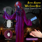 6FT Standing-Girl Halloween Animatronic product image