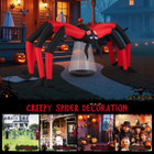 5-Foot Inflatable Spider with Tunnel product image