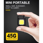  Rechargeable COB Keychain Work Light with Folding Stand (2-Pack) product image