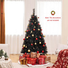 Black Artificial Tree with Frosted Branch Tips  product image