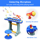 Kids' Electronic 37-Key Keyboard with Microphone product image