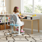 Kids' Desk Chair with Double Back Support and Adjustable Height product image