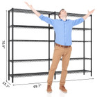 5-Tier Heavy Duty Wire Shelving product image