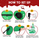 Lighted Christmas Inflatable Decoration product image