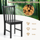 Rustic Dining Chairs with Tilt Backrest (2-Pack) product image