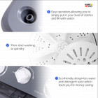 Compact Mini Portable Twin-Tub Washing Machine product image