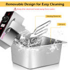 3400W Electric Dual Tank Deep Fryer product image