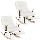 Rocking Chair with 5-Level Adjustable Backrest product image