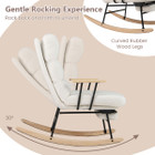 Rocking Chair with 5-Level Adjustable Backrest product image