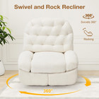 360° Swivel Rocking Recliner product image