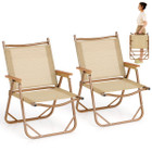 Folding Camp Chairs with Aluminum Frame (Set of 2) product image