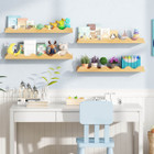 Kids Wave-Shaped Bookshelf (Set of 4) product image