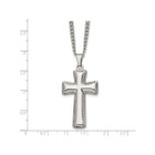 Stainless Steel Cross Pendant Necklace with Chain product image