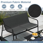 8-Piece Patio Furniture Set with Tempered Glass Top product image