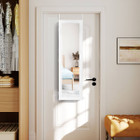 Door-Mounted Jewelry Armoire with Full-Length Mirror product image