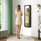 Door-Mounted Jewelry Armoire with Full-Length Mirror product image