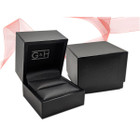 Mens 1/4 Carat (ctw) Black Diamond Stainless Steel Ring product image