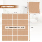 Interlocking Foam Carpet Tiles (25- or 50-Pack) product image