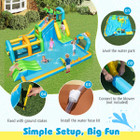 Inflatable Water Park   with Climbing Wall product image