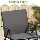 Patio Chairs with Breathable Mesh Fabric product image