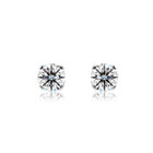 1 Carat Real Diamond Stud Earrings in Gold  product image