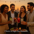 EPURE Onda Tumbler 16 oz. Cups (Set of 4) product image