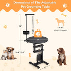 Electric Height-Adjustable Lift Grooming Table for Pets  product image
