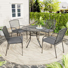 Metal Outdoor Table and Patio Dining Table Set for 4 product image
