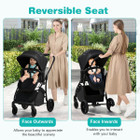 2-in-1 High Landscape Baby Stroller with Storage Basket product image