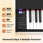 88-Key Keyboard Piano Set with Adjustable Stand product image