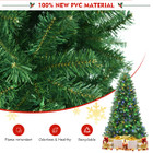 Pre-Lit Hinged Christmas Tree with Remote Control product image