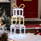 Pre-Lit Christmas Present Boxes with 200 LED Lights product image