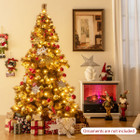 6FT Artificial Christmas Tree with 200 LED Lights product image