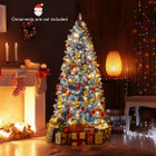 Artificial Christmas Tree with Lush Branch Tips and Warm White LED Lights product image