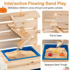 Kids Mud Kitchen with Detachable Sandbox product image