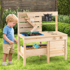 Kids Mud Kitchen with Detachable Sandbox product image
