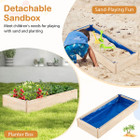 Kids Mud Kitchen with Detachable Sandbox product image