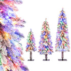3-, 4-, and 5-foot Artificial Christmas Tree Set product image