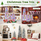 3-, 4-, and 5-foot Artificial Christmas Tree Set product image