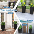 30" Tall Modern Planter Set (2-Pack) product image